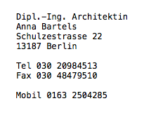 ANNA BARTELS // ARCHITEKTIN